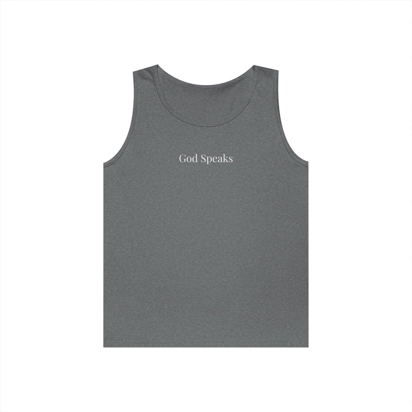 God Speaks Tank Centered-Classic Females-CS