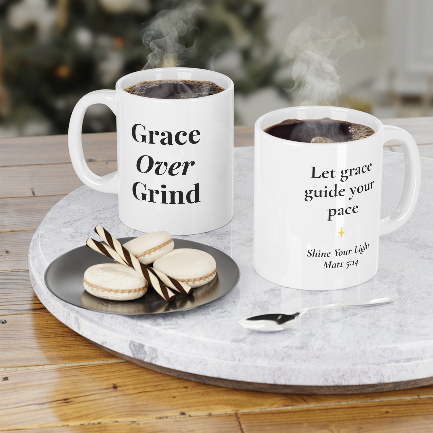 Grace Over Grind Inspirational Mug-Classic-GOG-CS