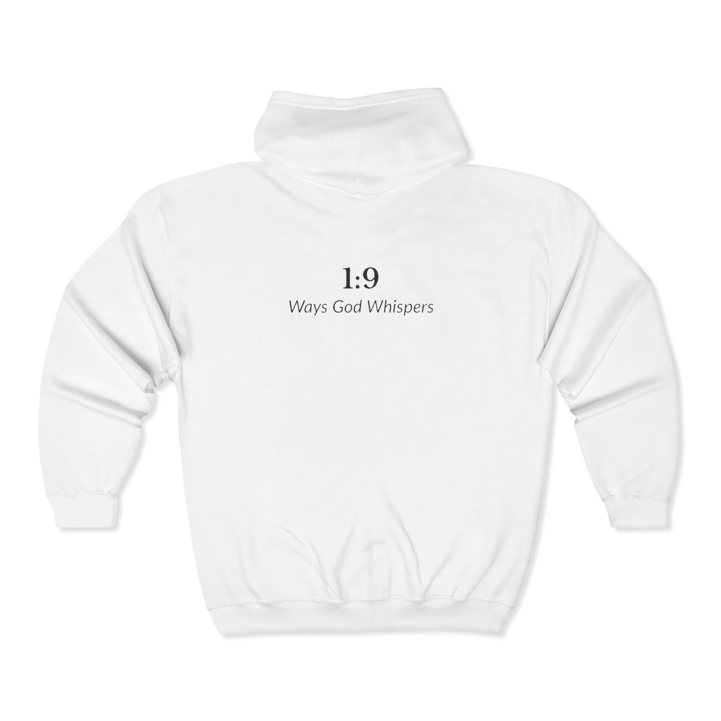 God Speaks Full Zip Hooded Sweatshirt-HLW