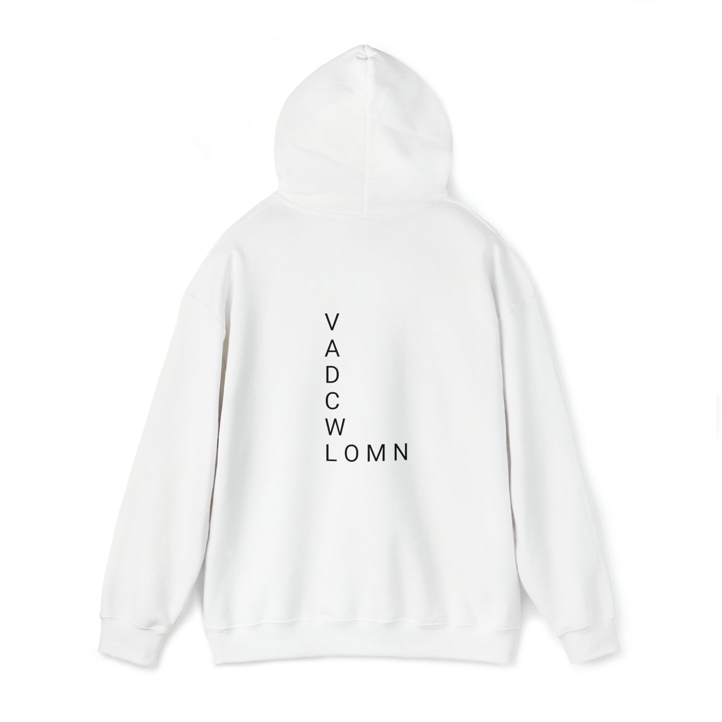 God Speaks Hooded Sweatshirt-Zipper Letters