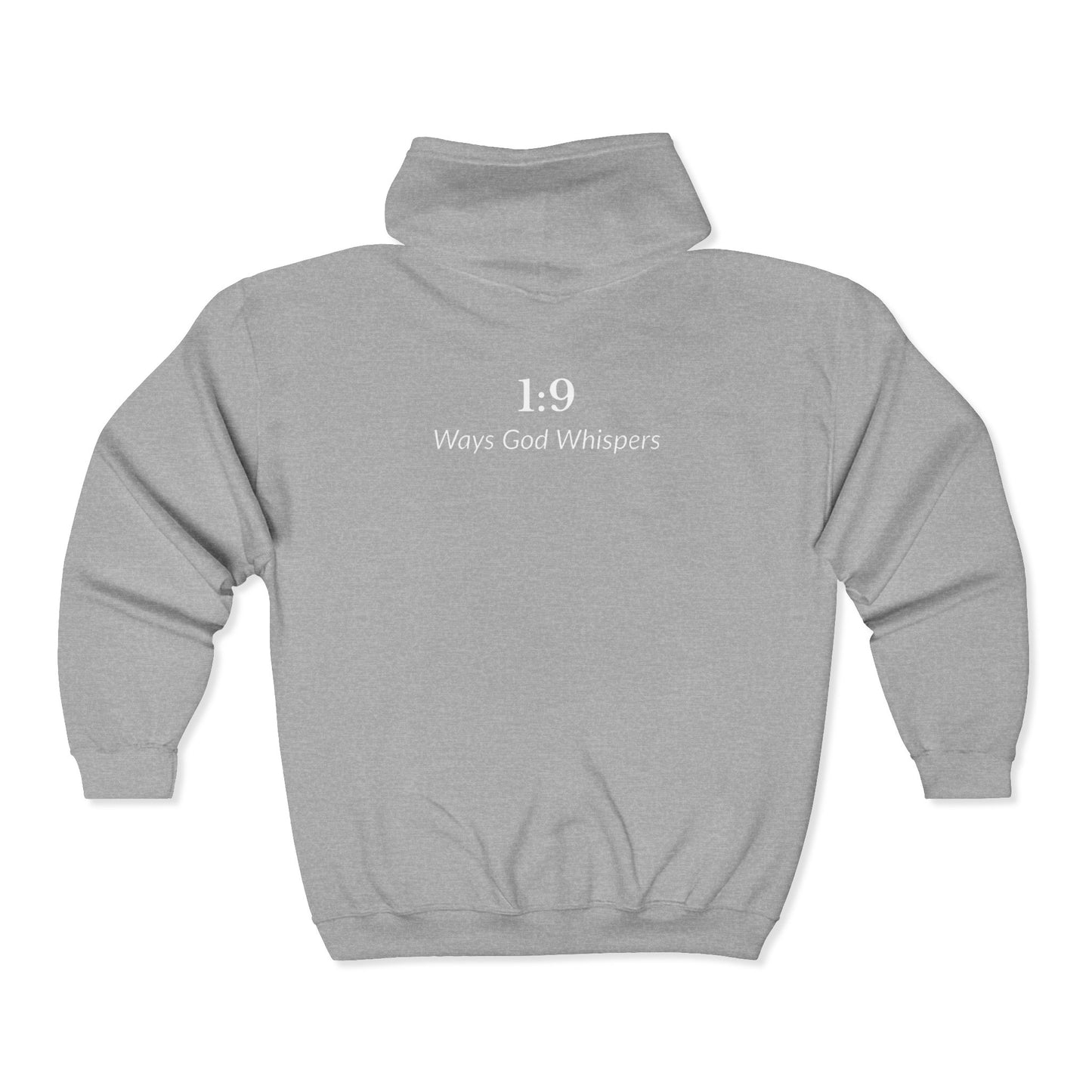God Speaks Full Zip Hooded Sweatshirt-HLW