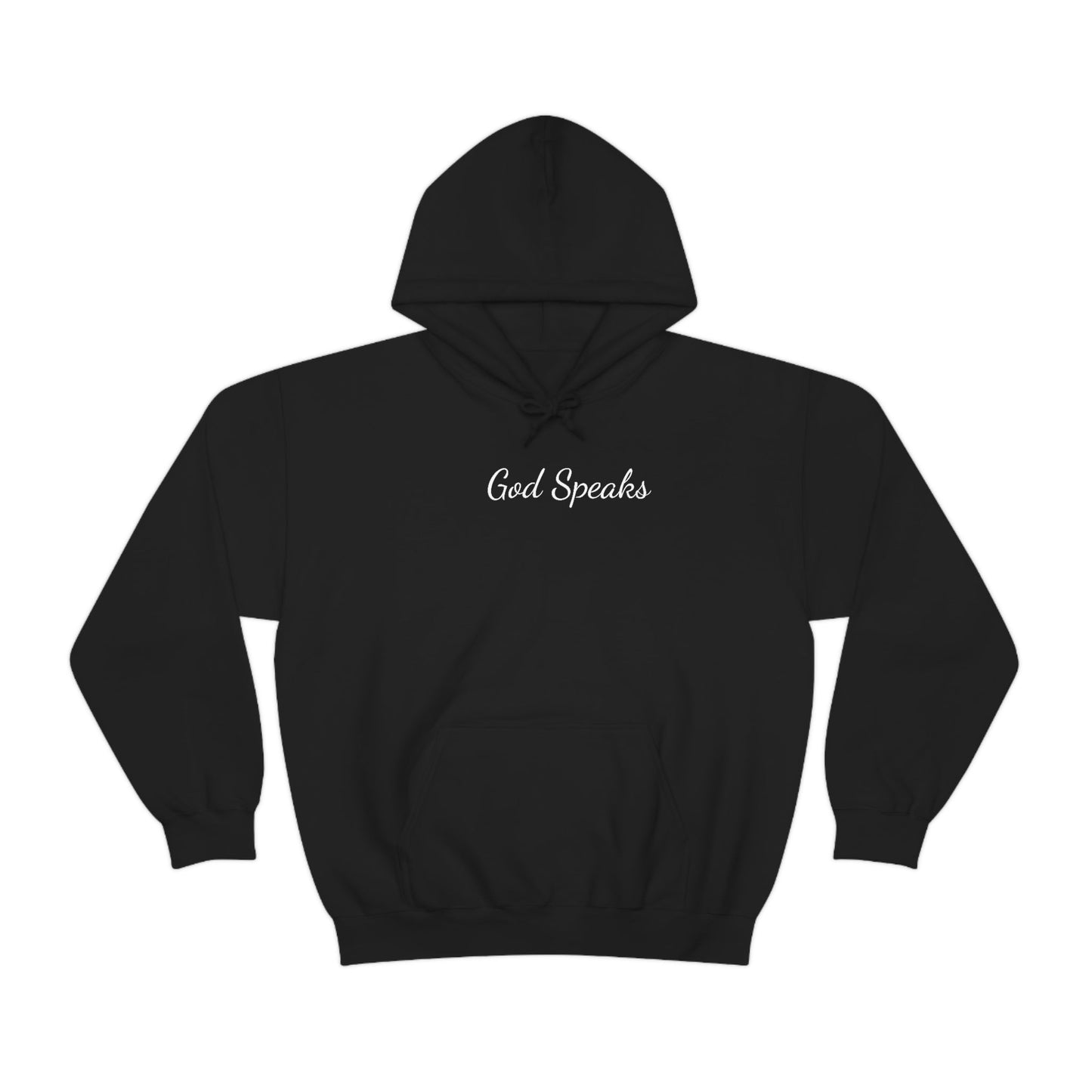 God Speaks Hooded Sweatshirt-Numbers