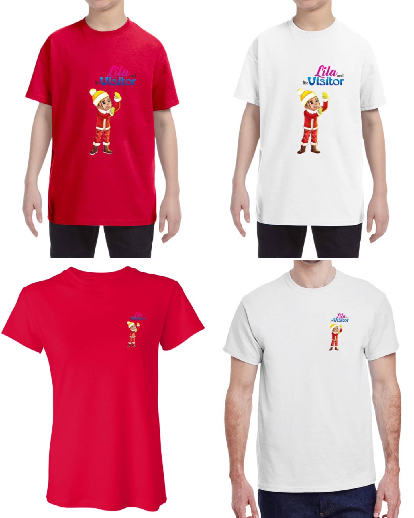 Lila Book Tee Set- Visitor Book 1:2