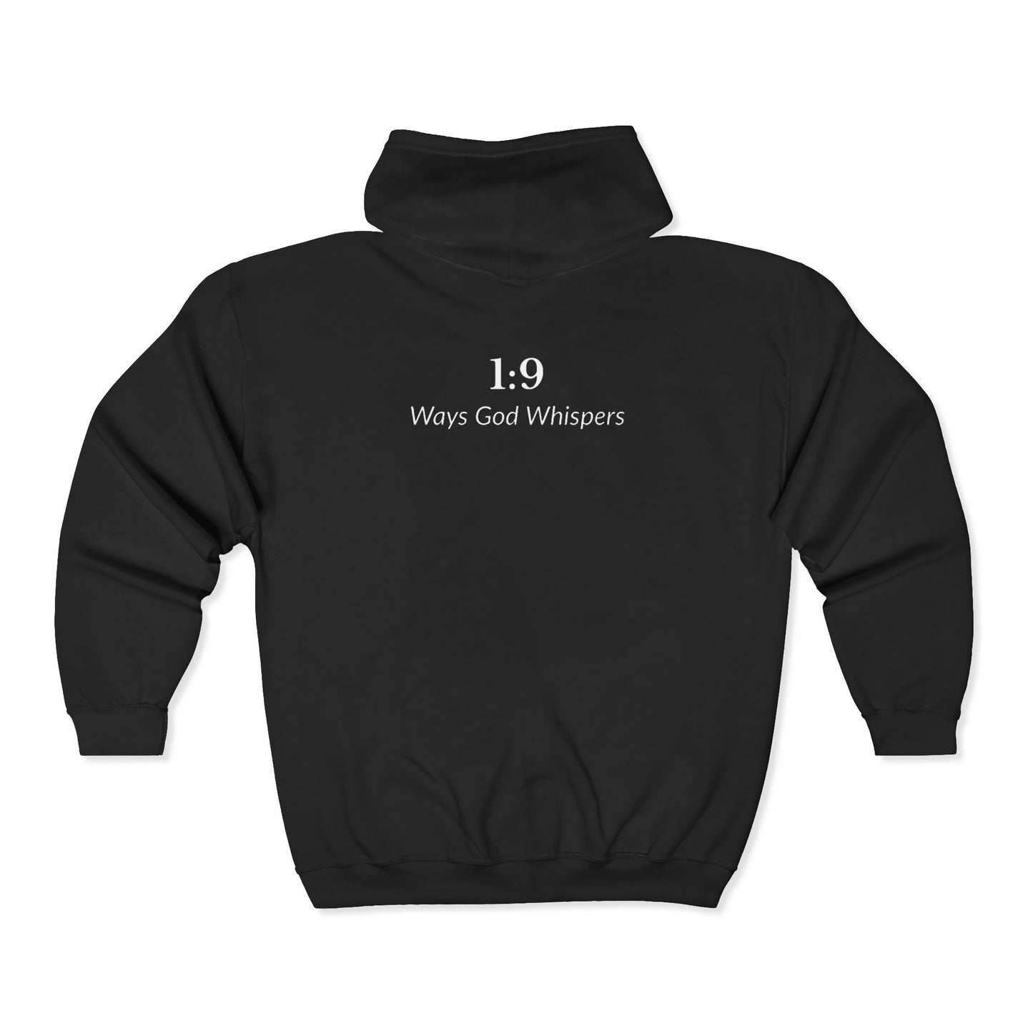 God Speaks Full Zip Hooded Sweatshirt-HLW