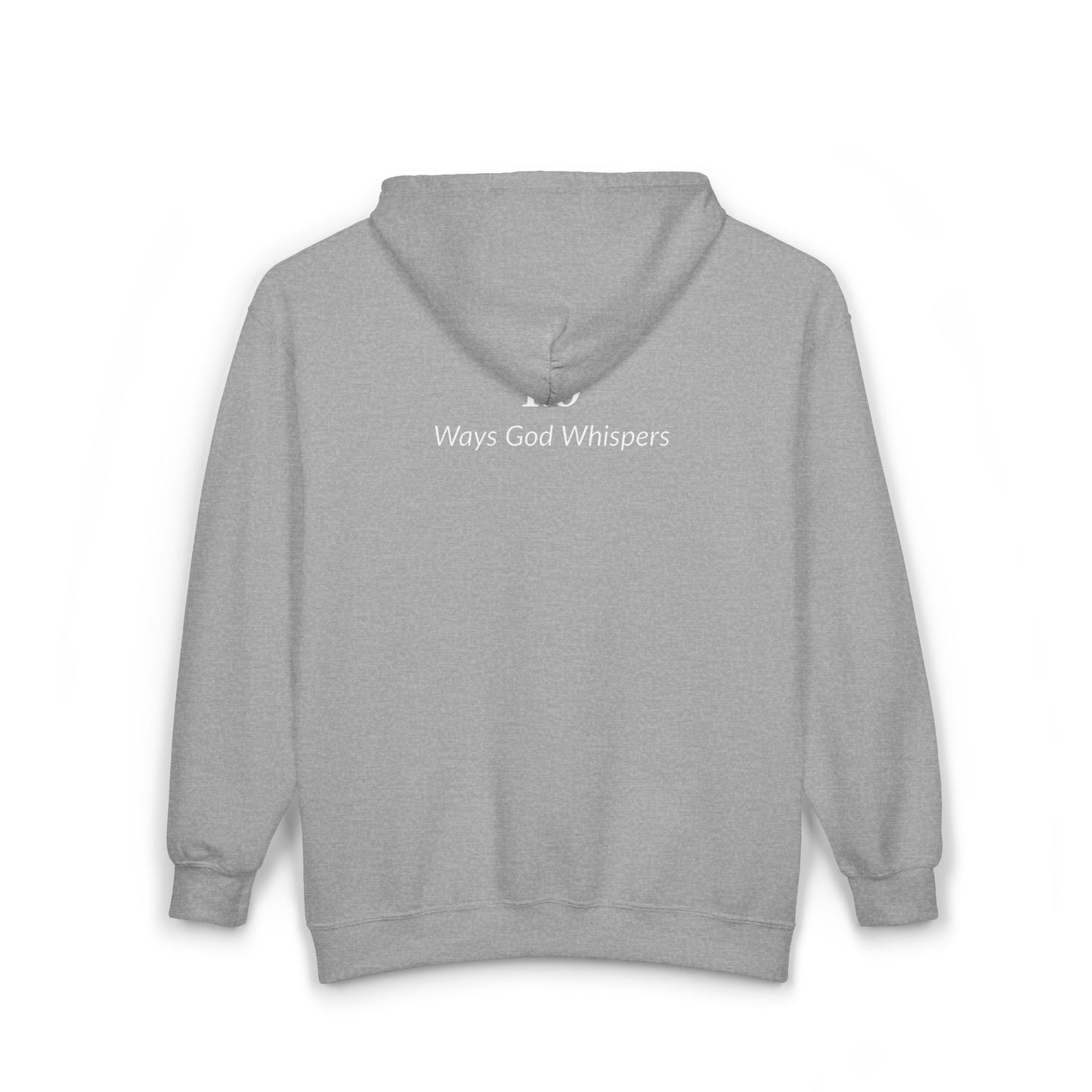 God Speaks Full Zip Hooded Sweatshirt-HLW