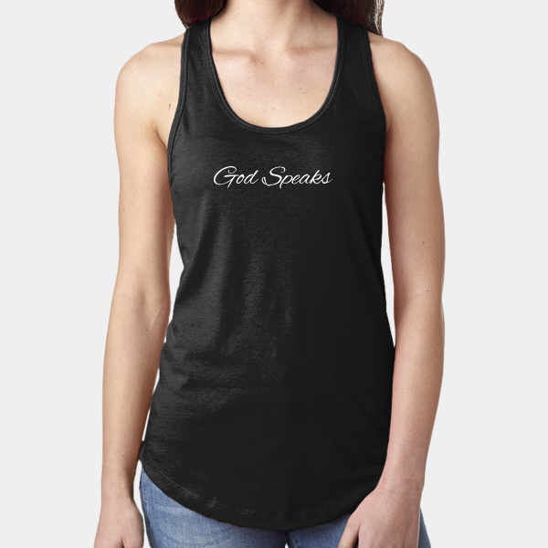 God Speaks Tank Centered-Females