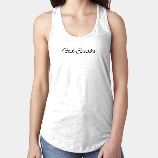 God Speaks Tank Centered-Females