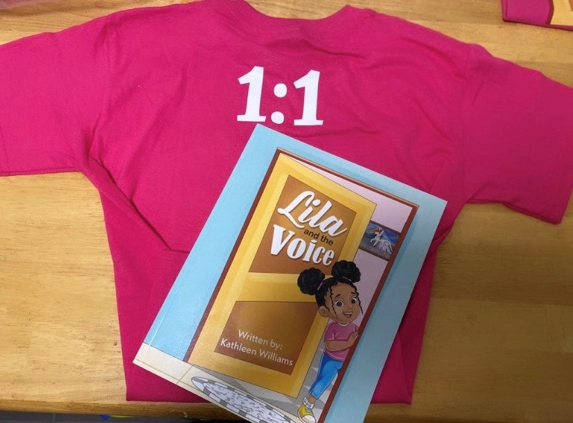 Lila Book Tee Set- Voice Book 1:1