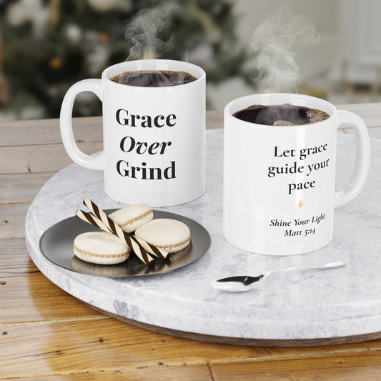 Grace Over Grind Inspirational Mug-Classic-GOG-CS