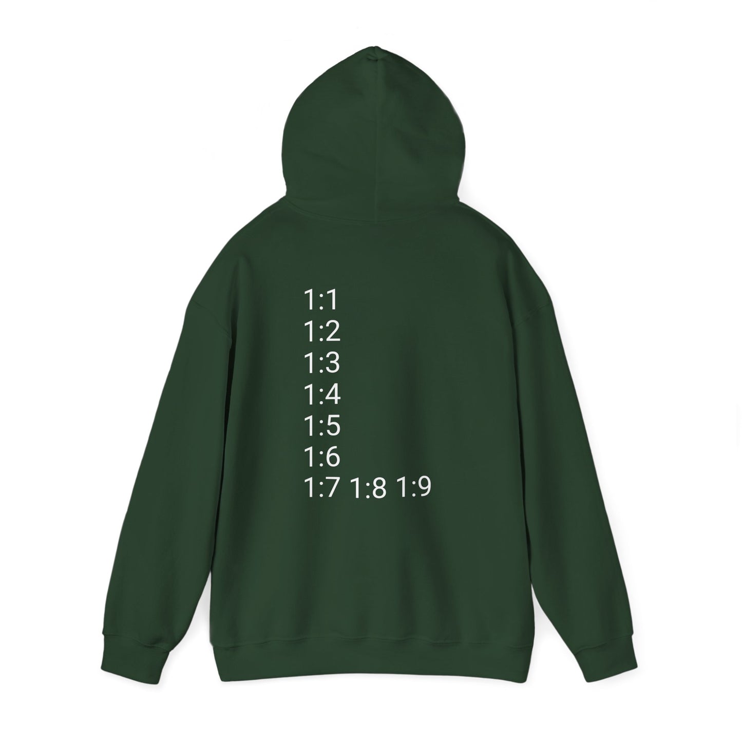 God Speaks Hooded Sweatshirt-Classic Number-CS