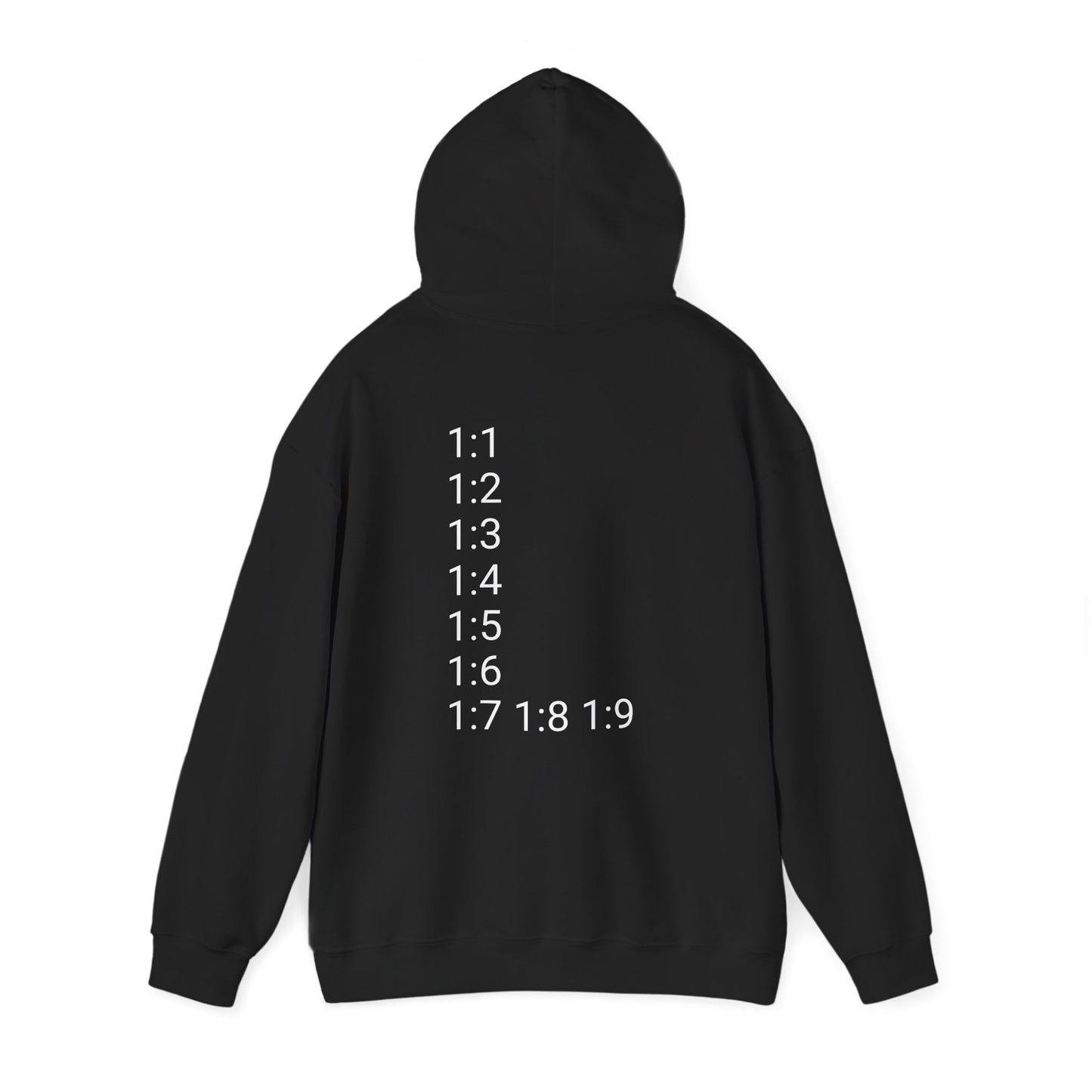 God Speaks Hooded Sweatshirt-Classic Number-CS