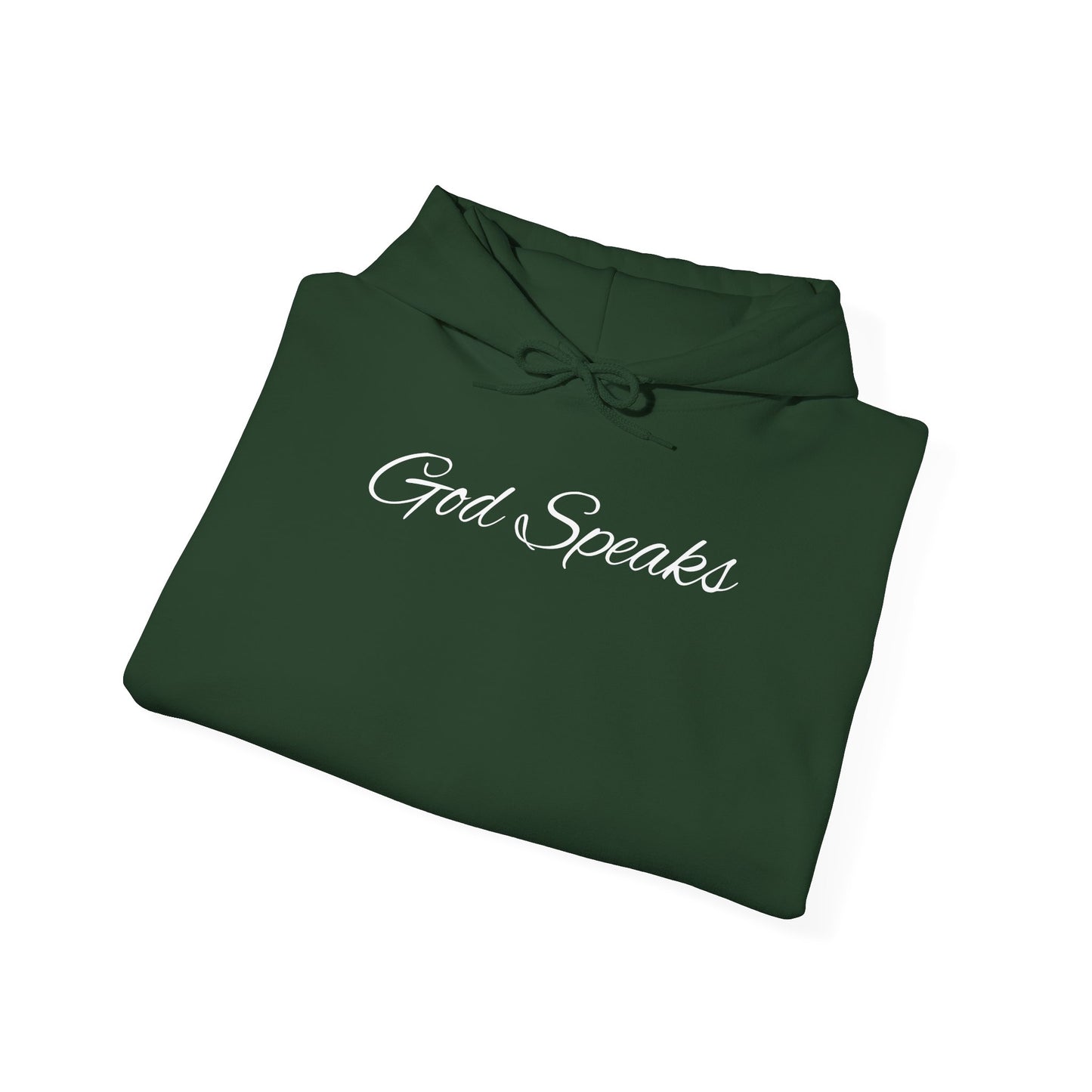 God Speaks Hooded Sweatshirt-Signature Number-CS