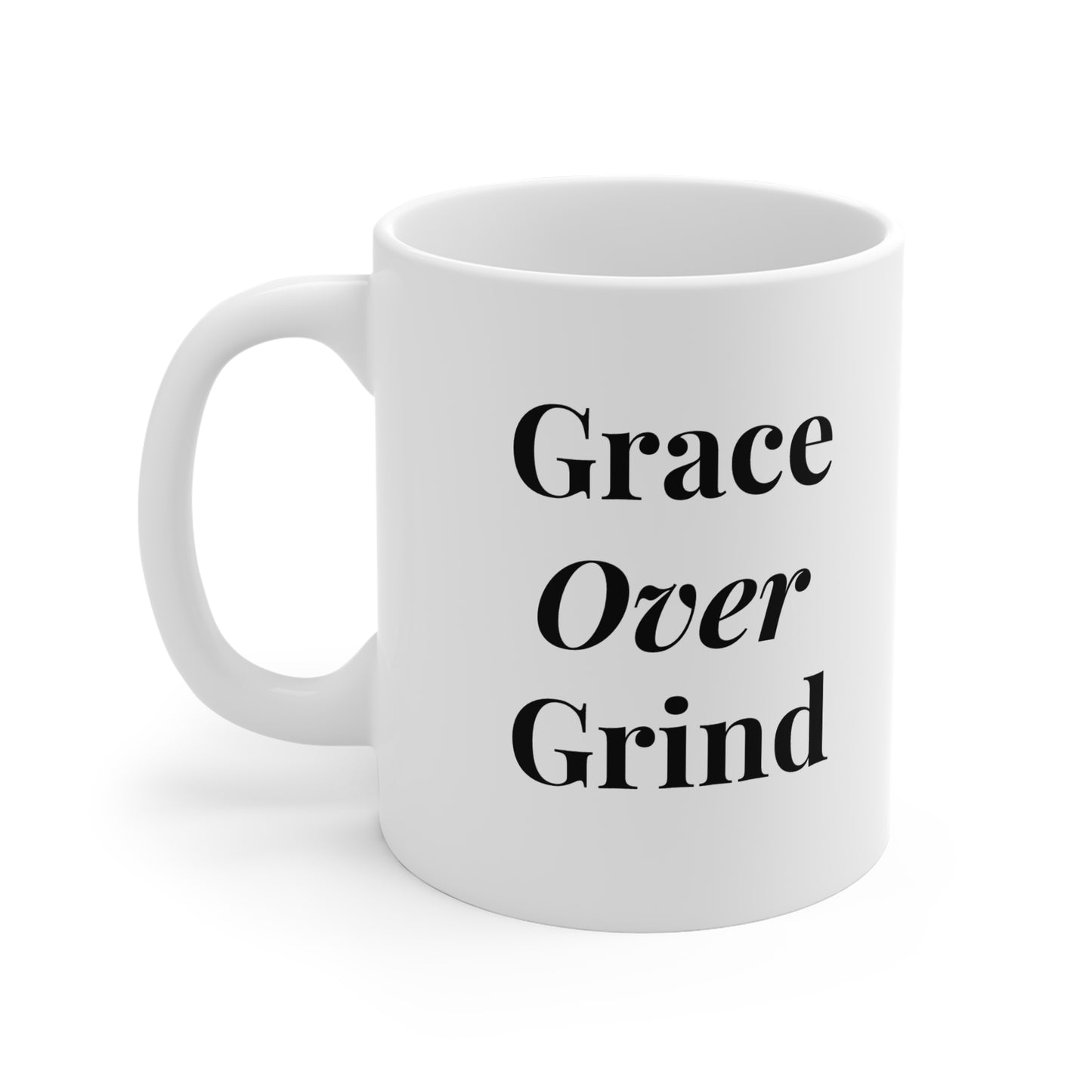 Grace Over Grind Inspirational Mug-Classic-GOG-CS