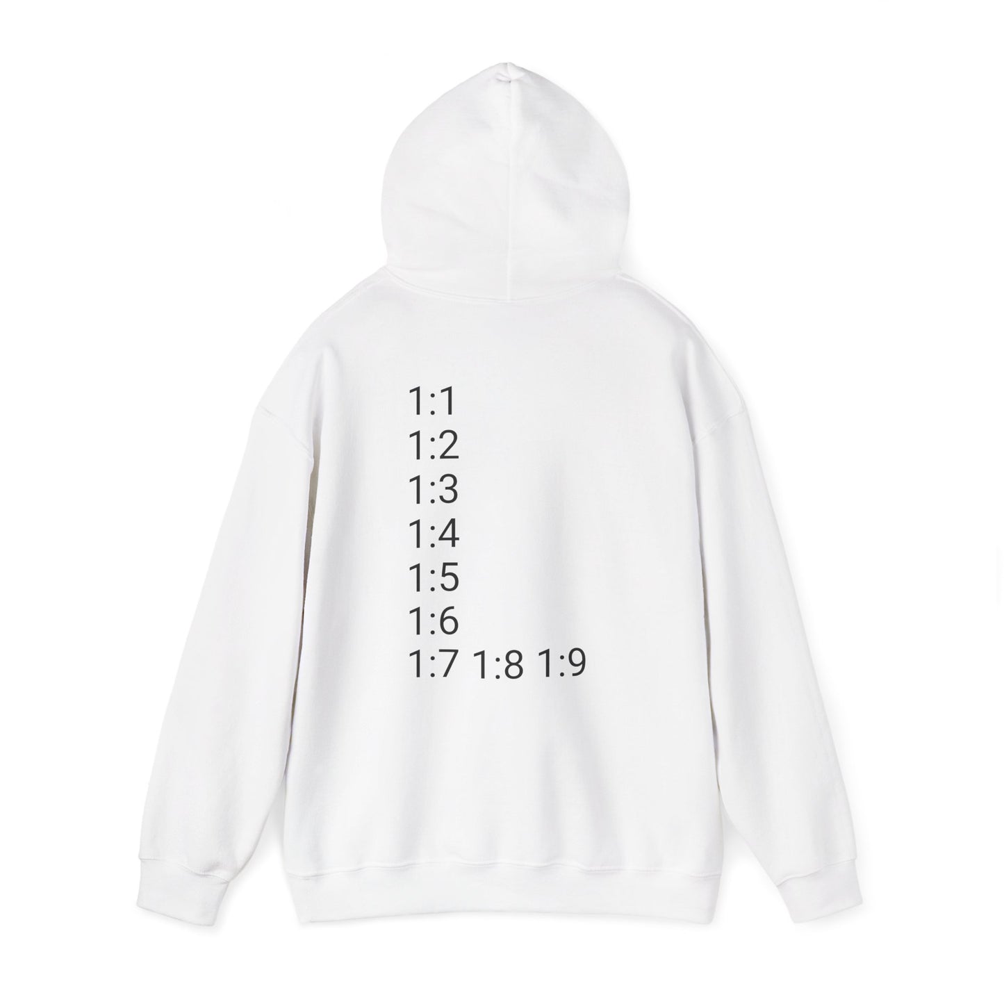 God Speaks Hooded Sweatshirt-Classic Number-CS