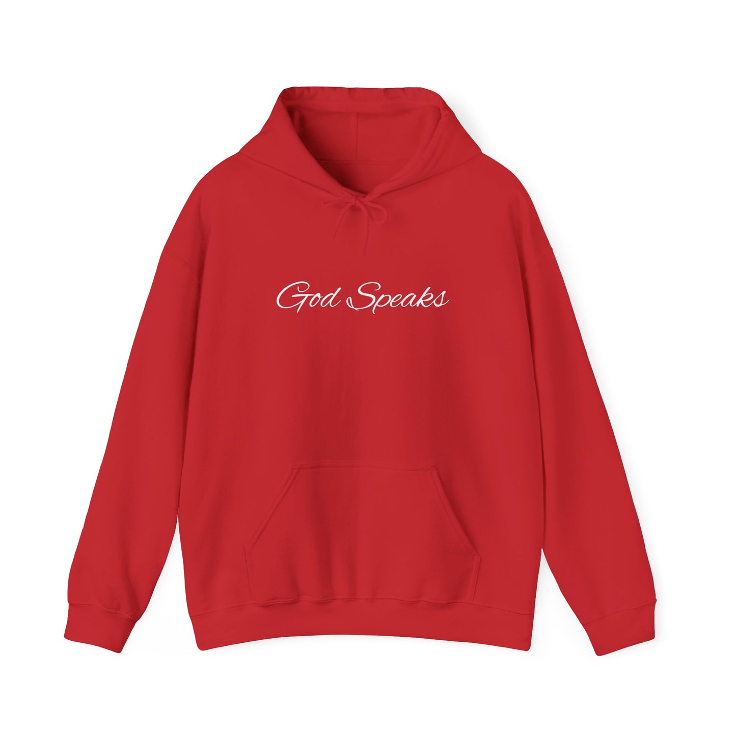 God Speaks Hooded Sweatshirt-Signature Letters-CS