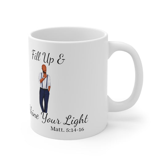 King Image Shine Your Light Mug-verse