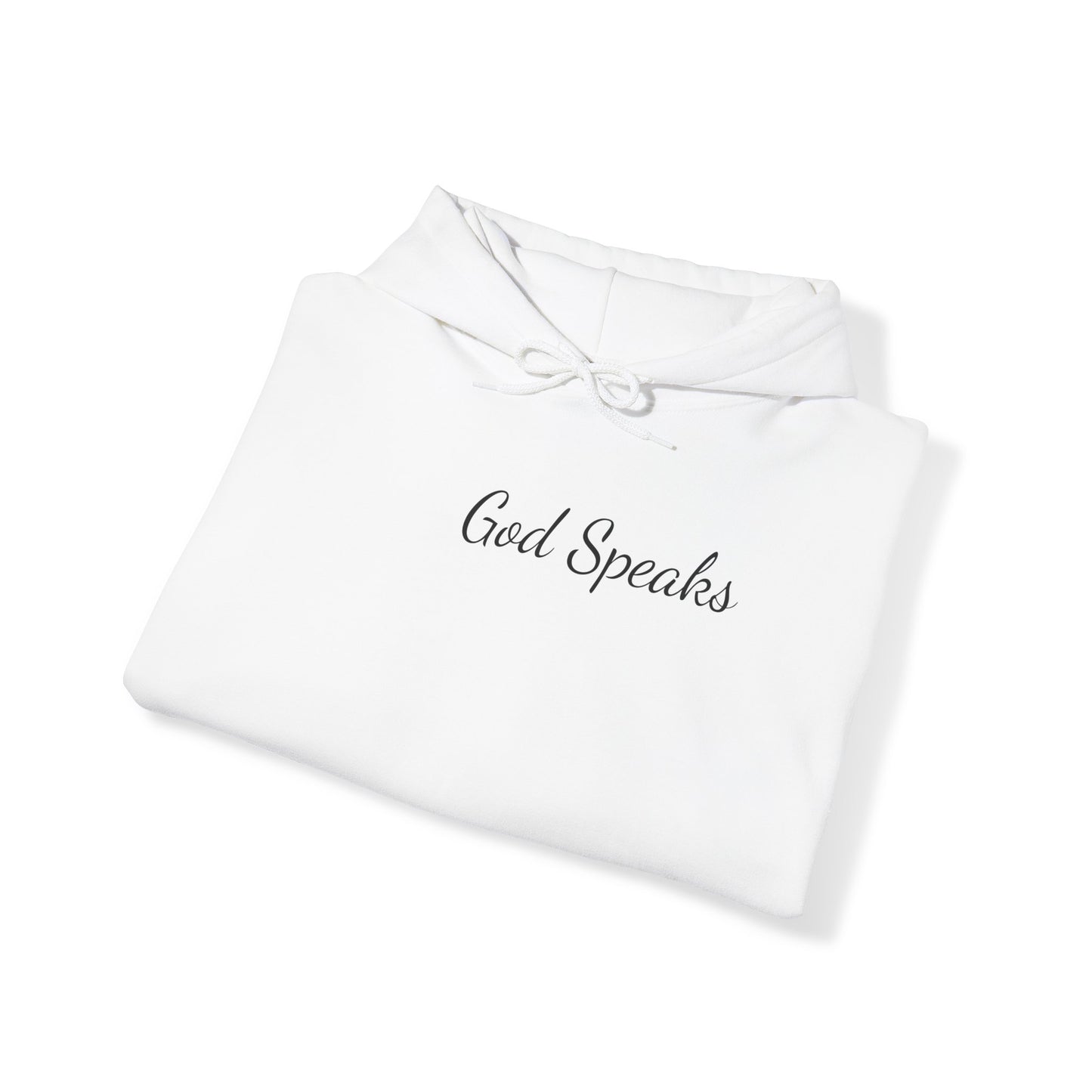 God Speaks Hooded Sweatshirt-Numbers