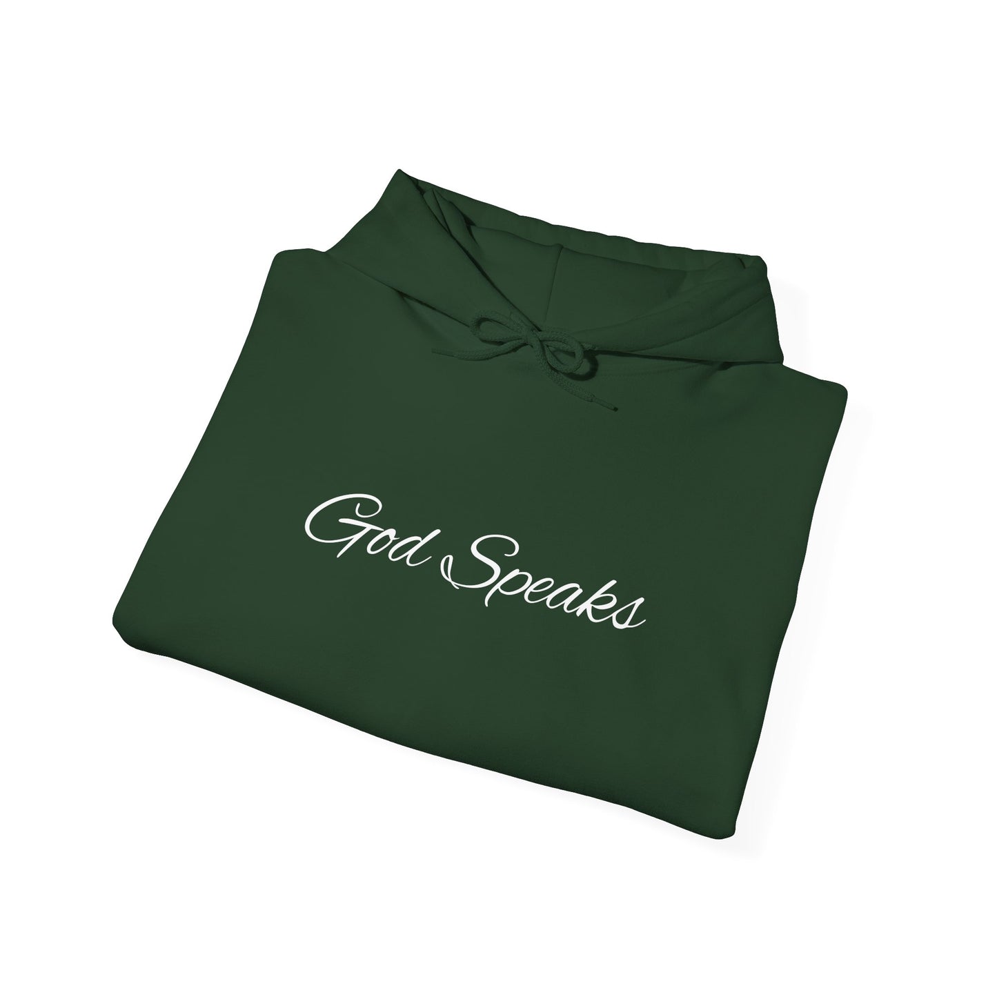 God Speaks Hooded Sweatshirt-Signature Letters-CS