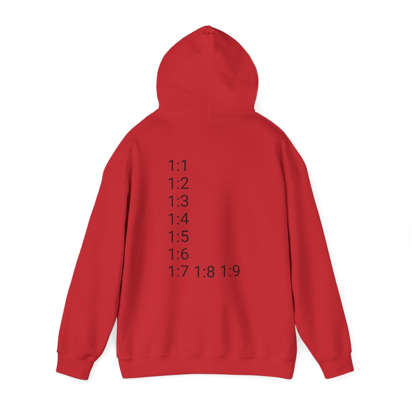 God Speaks Hooded Sweatshirt-Classic Number-CS