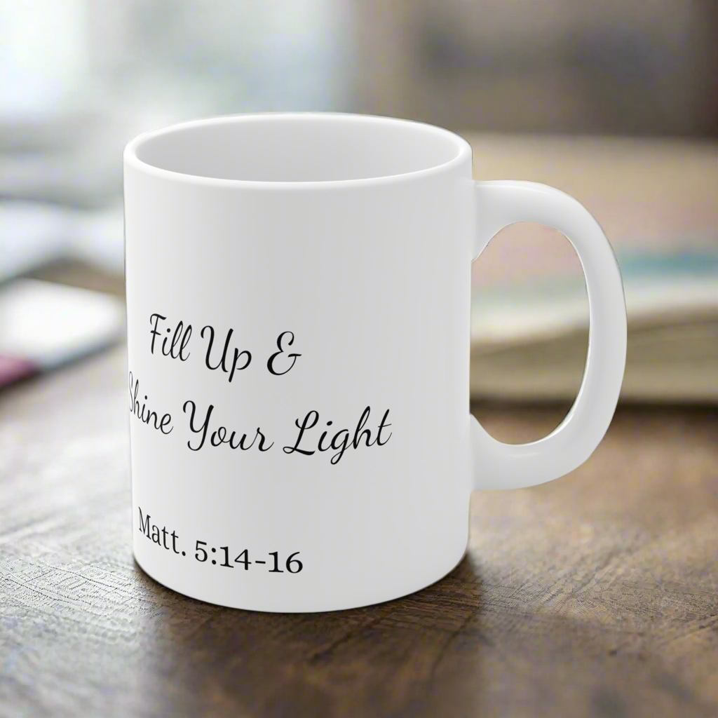 King Shine Your Light Mug-verse