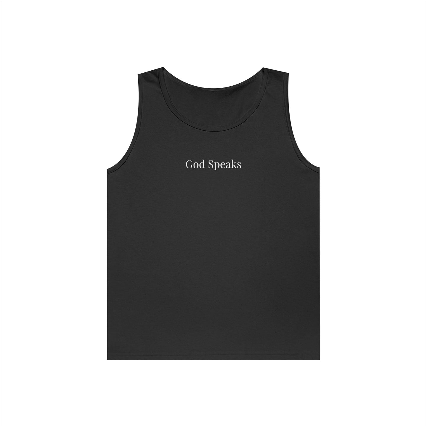 God Speaks Tank Centered-Classic Females-CS