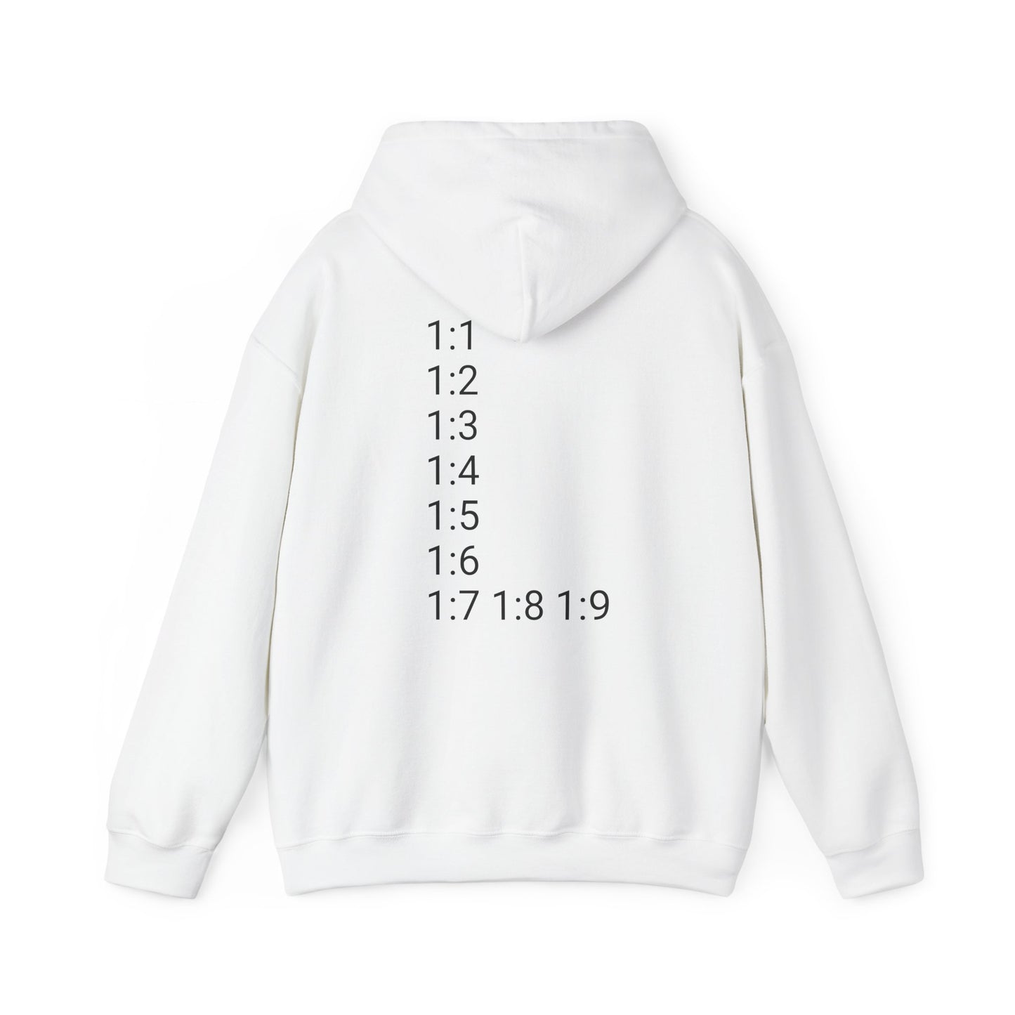 God Speaks Hooded Sweatshirt-Signature Number-CS