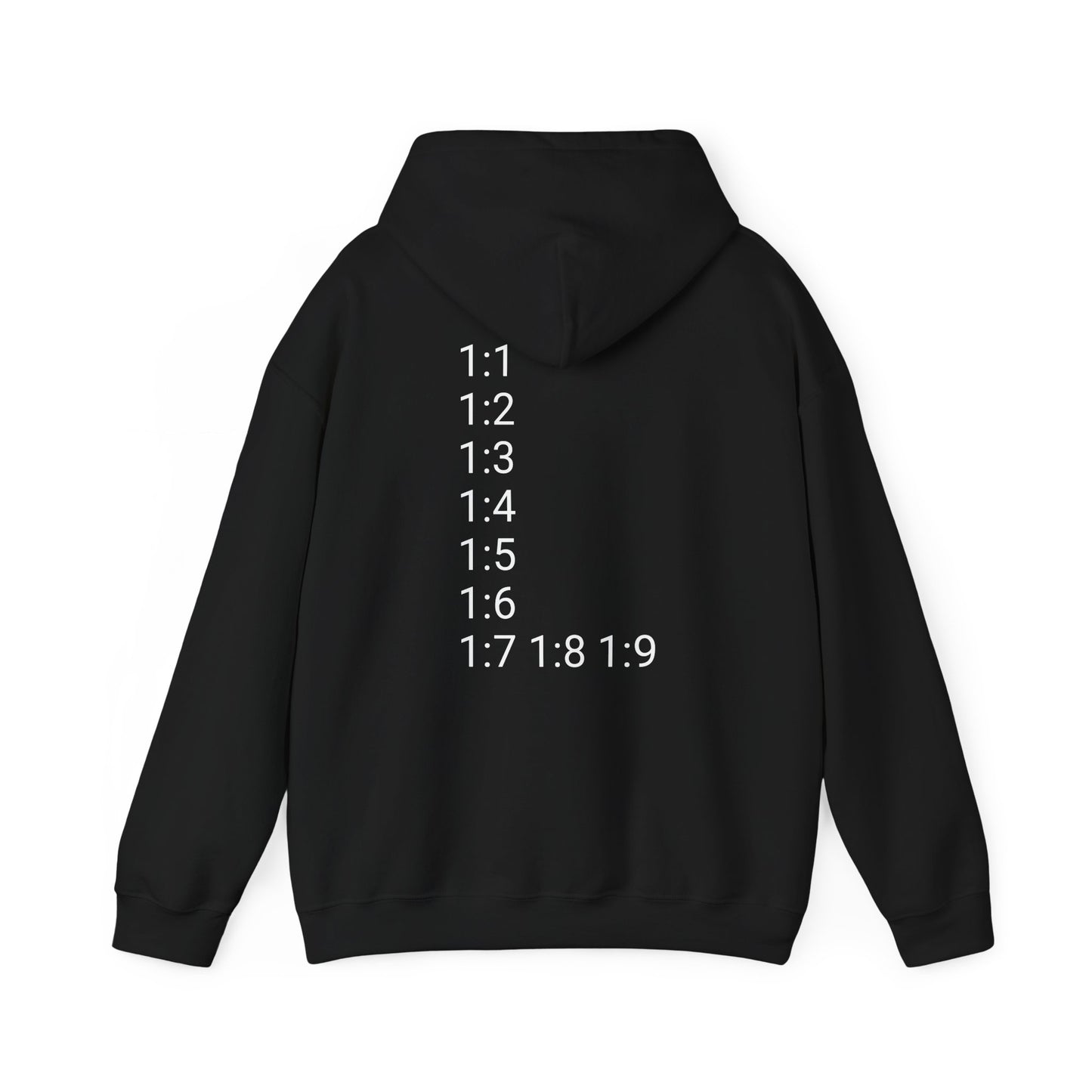 God Speaks Hooded Sweatshirt-Signature Number-CS