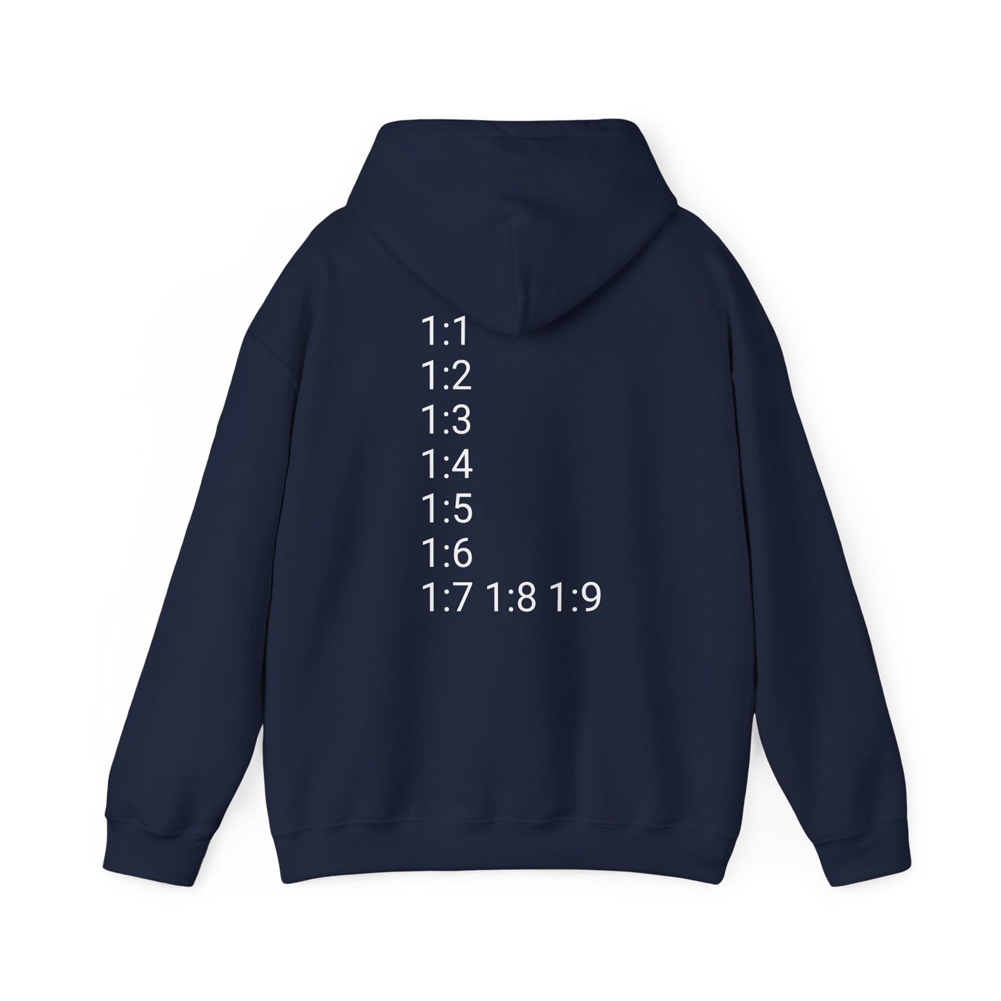 God Speaks Hooded Sweatshirt-Signature Number-CS