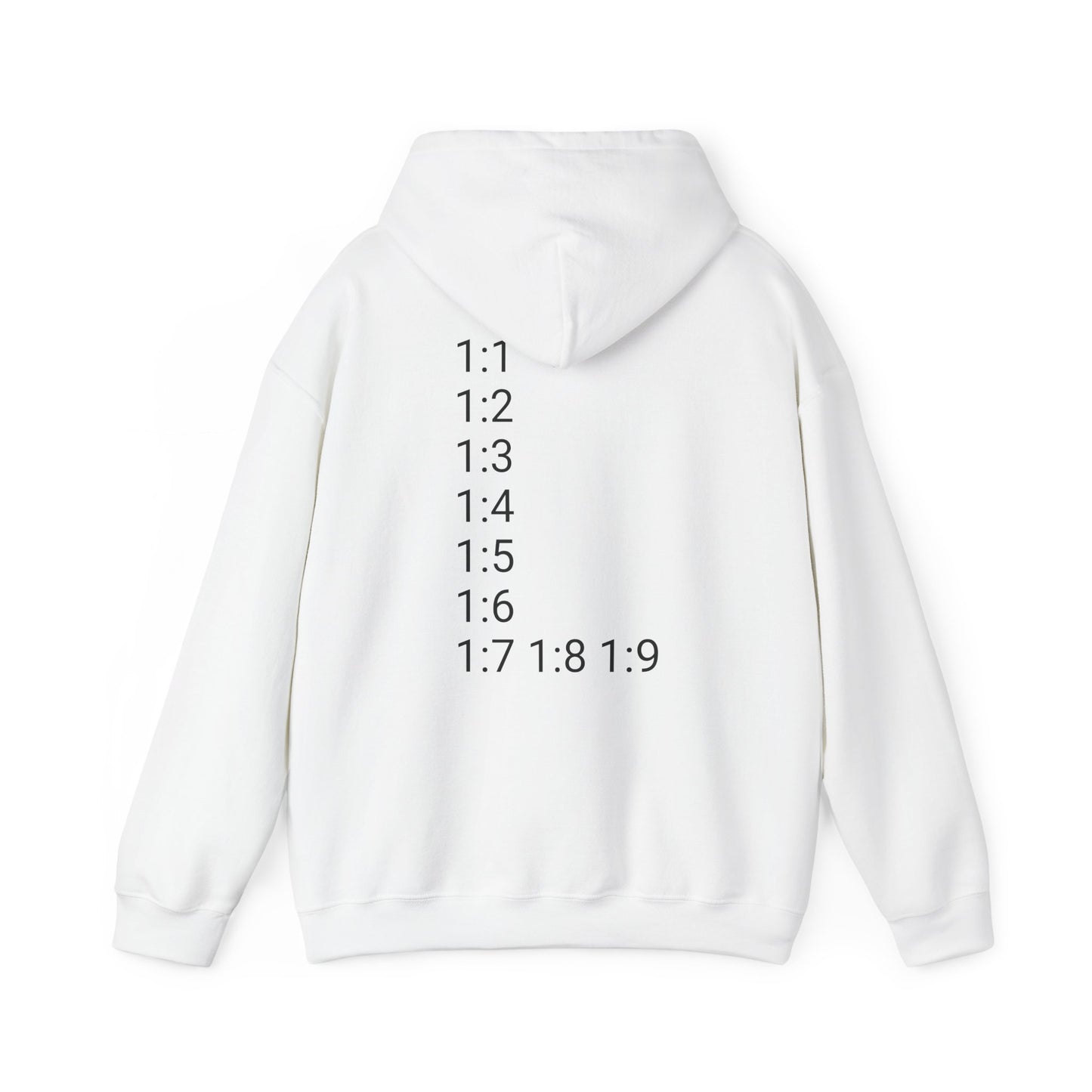 God Speaks Hooded Sweatshirt-Classic Number-CS