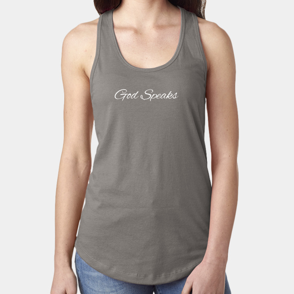 God Speaks Tank Centered-Females