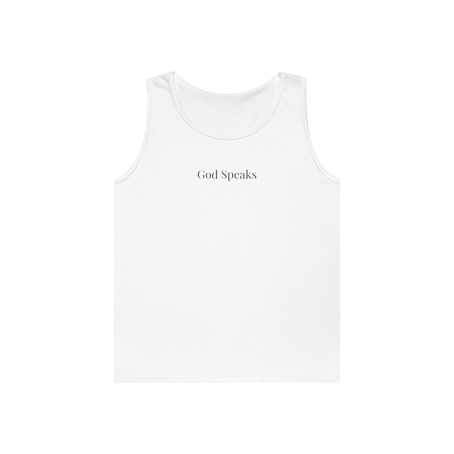 God Speaks Tank Centered-Classic Females-CS