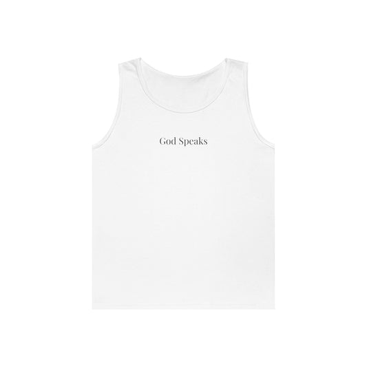 God Speaks Tank Centered-Classic Females-CS