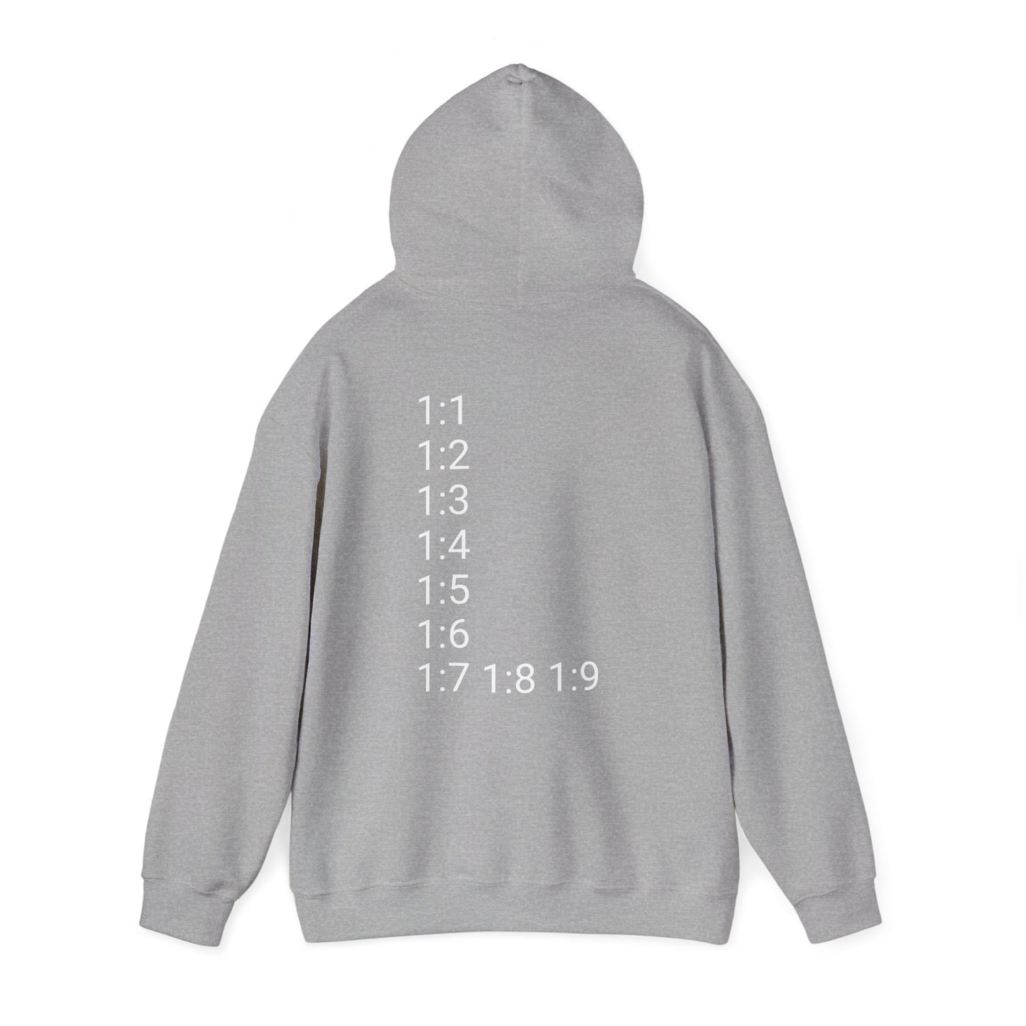 God Speaks Hooded Sweatshirt-Classic Number-CS