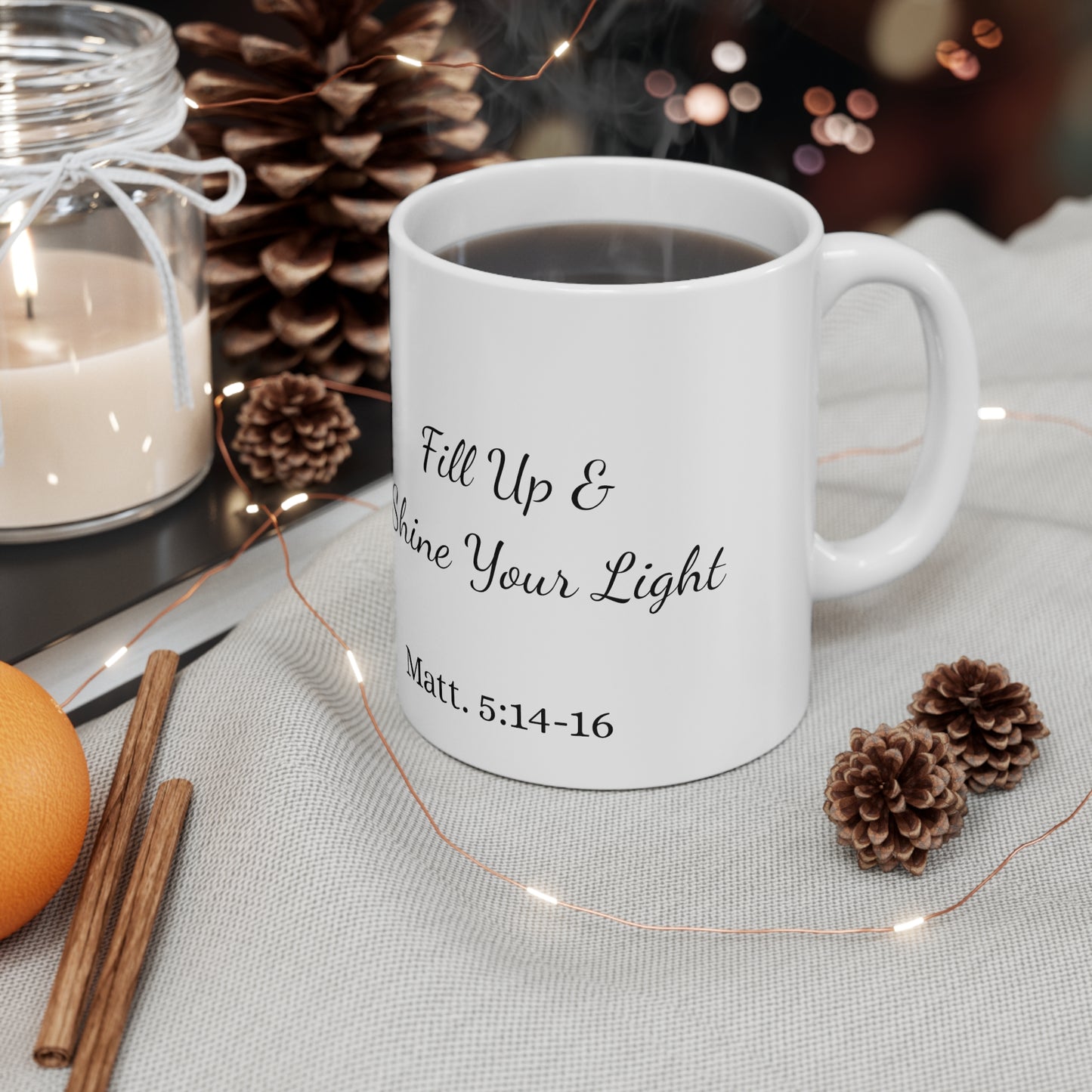 King Shine Your Light Mug-verse