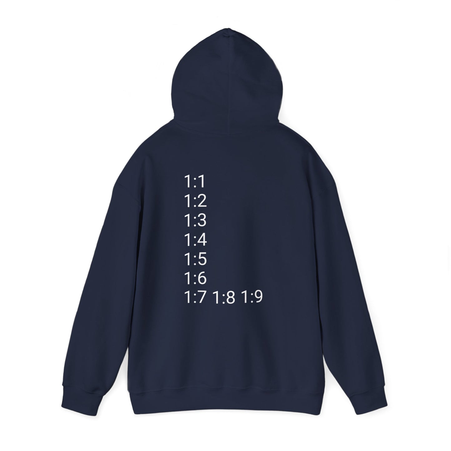 God Speaks Hooded Sweatshirt-Classic Number-CS