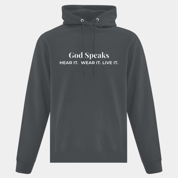 God Speaks Hooded Sweatshirt-HLW