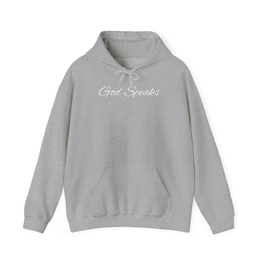God Speaks Hooded Sweatshirt-Numbers