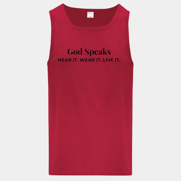 God Speaks Tank-HWL-Males