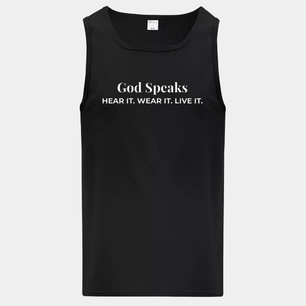 God Speaks Tank-HWL-Males