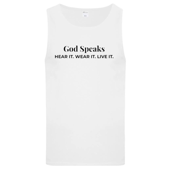 God Speaks Tank-HWL-Males