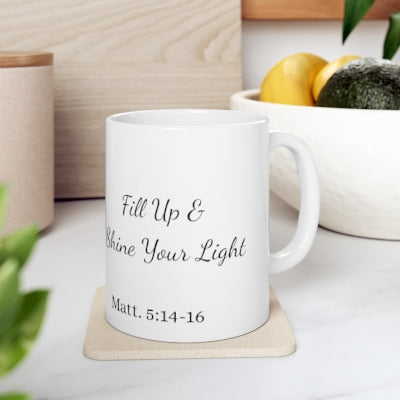 King Shine Your Light Mug-verse